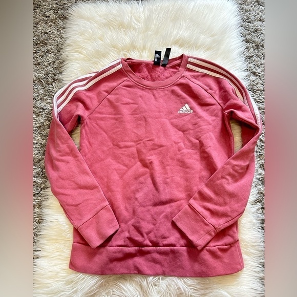 Adidas Pink Sweatshirt - Picture 1 of 1